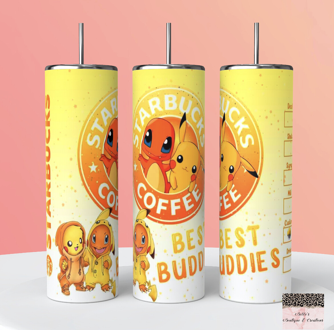Pokémon Starbucks Tumbler