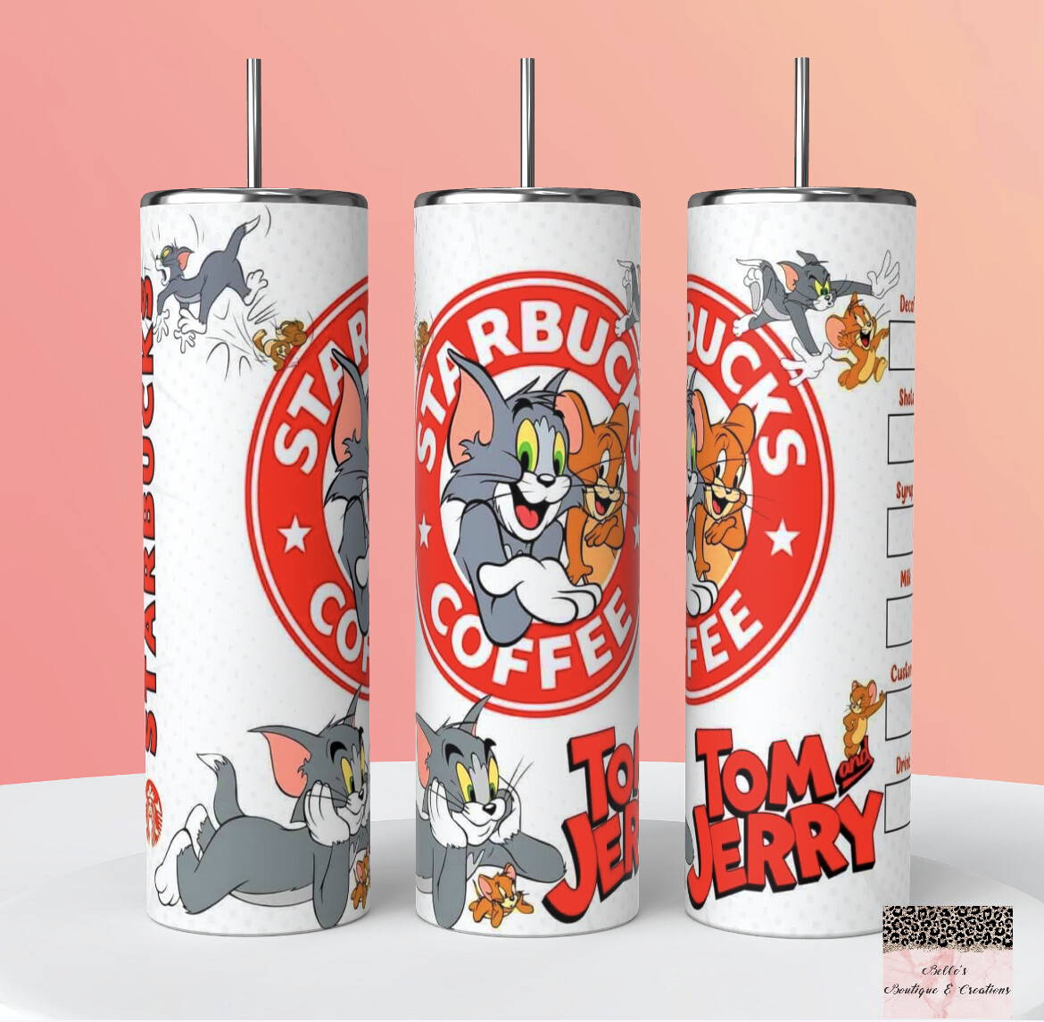 Tom And Jerry Starbucks Tumbler