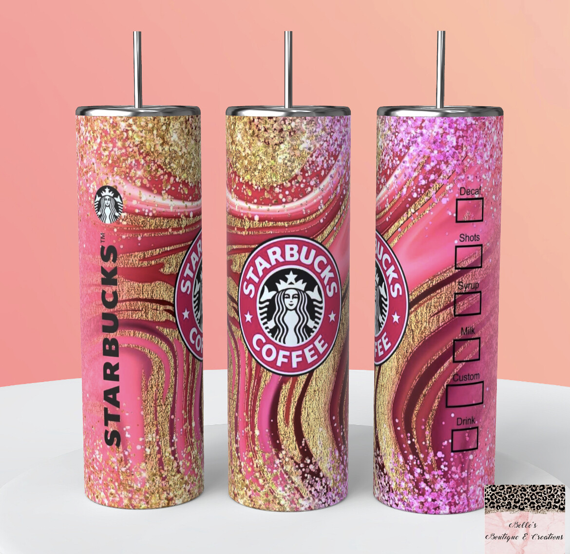 Leopard Starbucks Tumbler