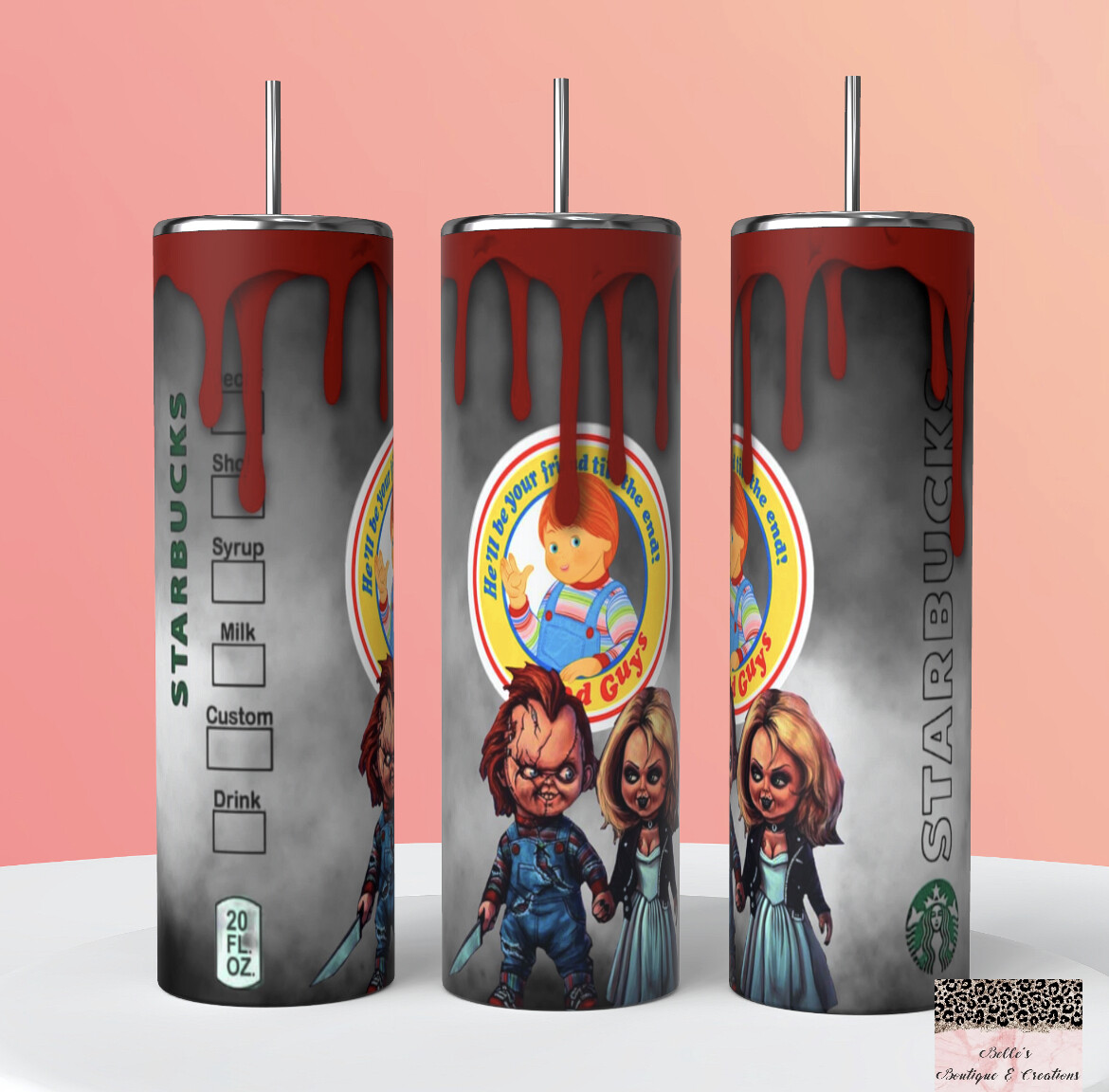 Chucky Starbucks Tumbler