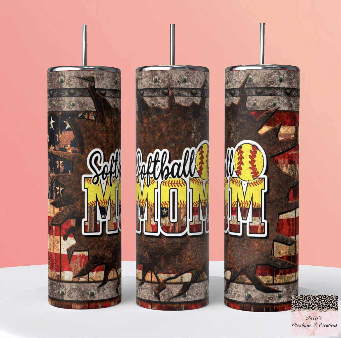 Softball Mom Tumbler