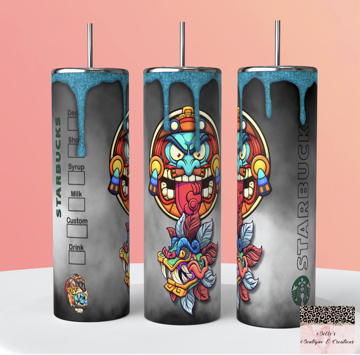 Tiki Starbucks Tumbler