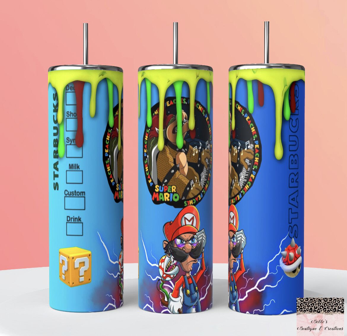 Mario Starbucks Tumbler