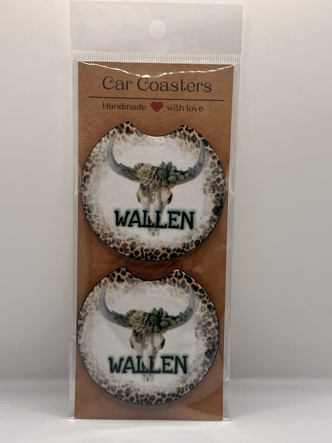 Morgan Wallen Car Coasters
