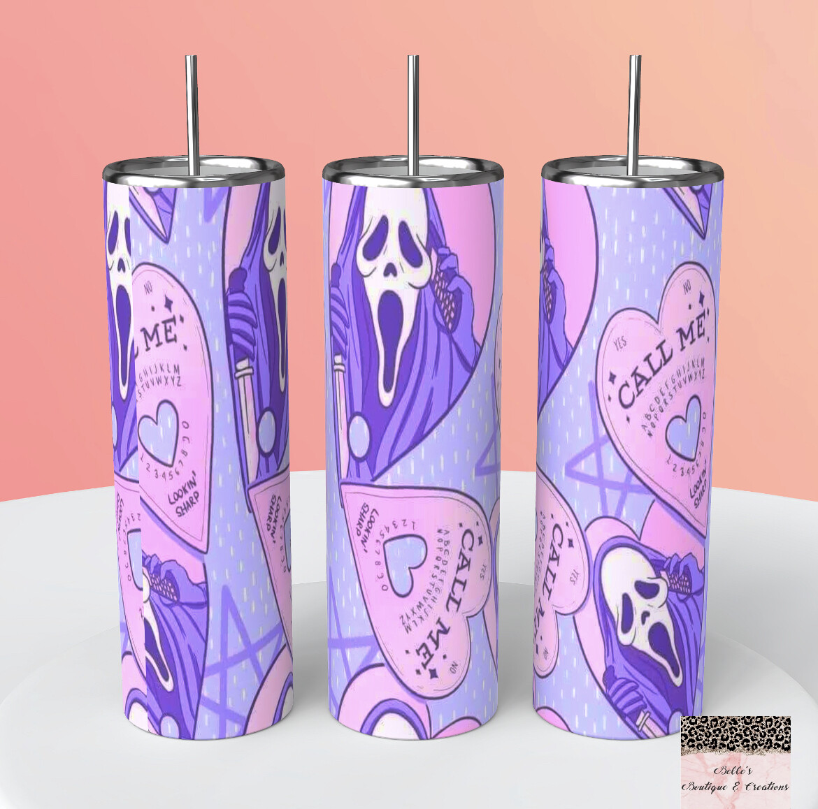 Ghostface Scream Tumbler