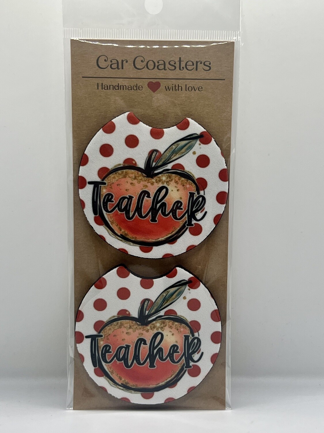 Teacher Car Coasters