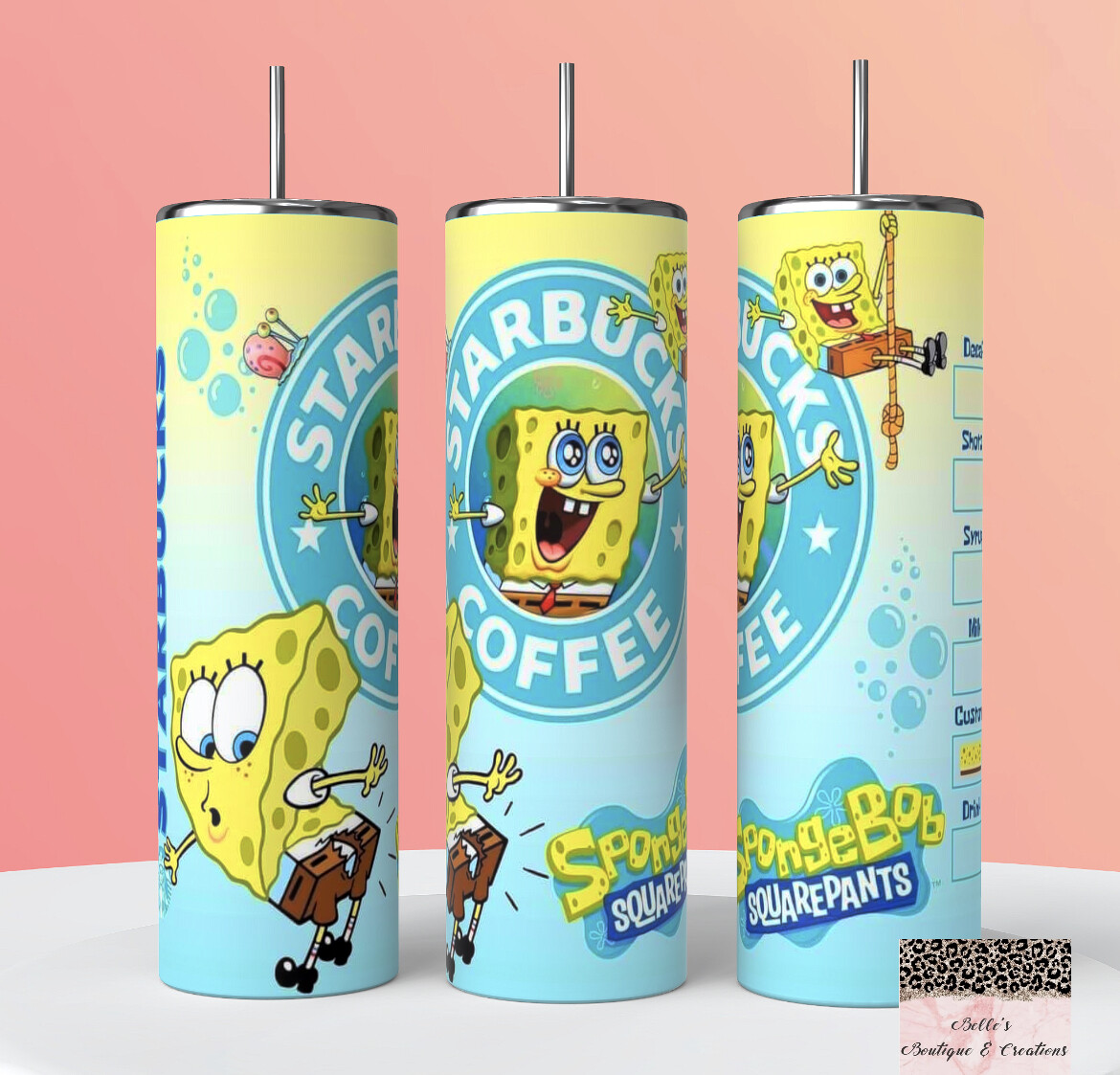 SpongeBob SquarePants Starbucks Tumbler