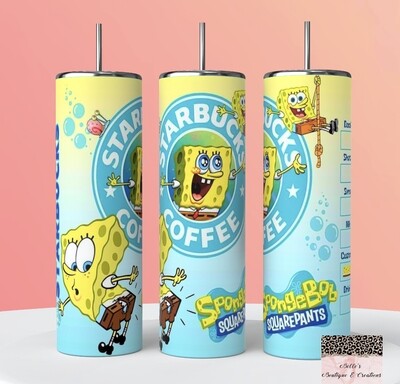 SpongeBob SquarePants Starbucks Tumbler