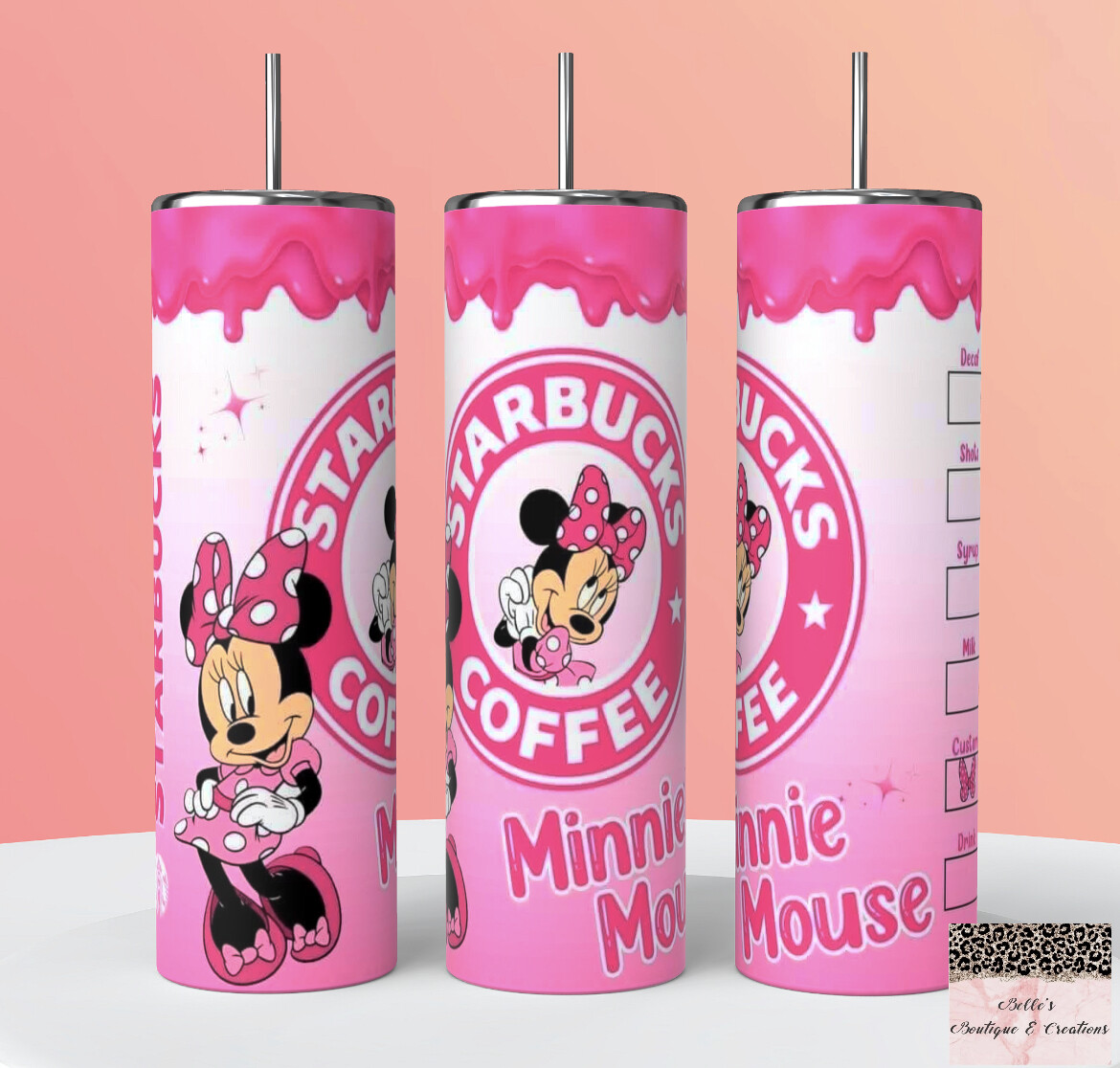 Minnie Mouse Starbucks Tumbler