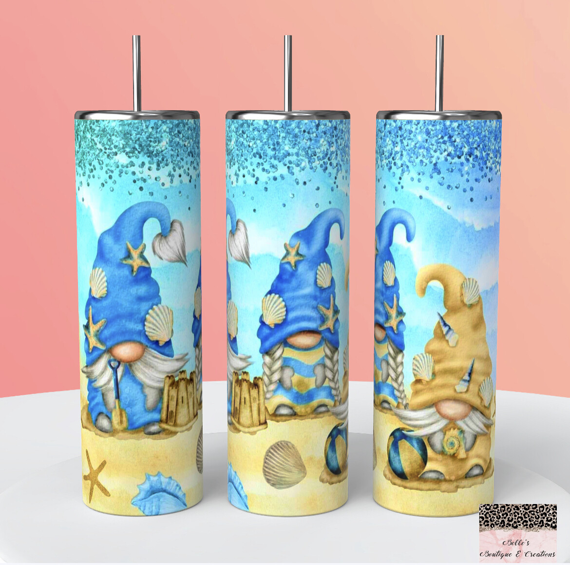 Beach Gnomes Tumbler