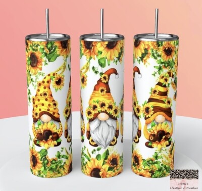 Sunflower Gnomes Tumbler