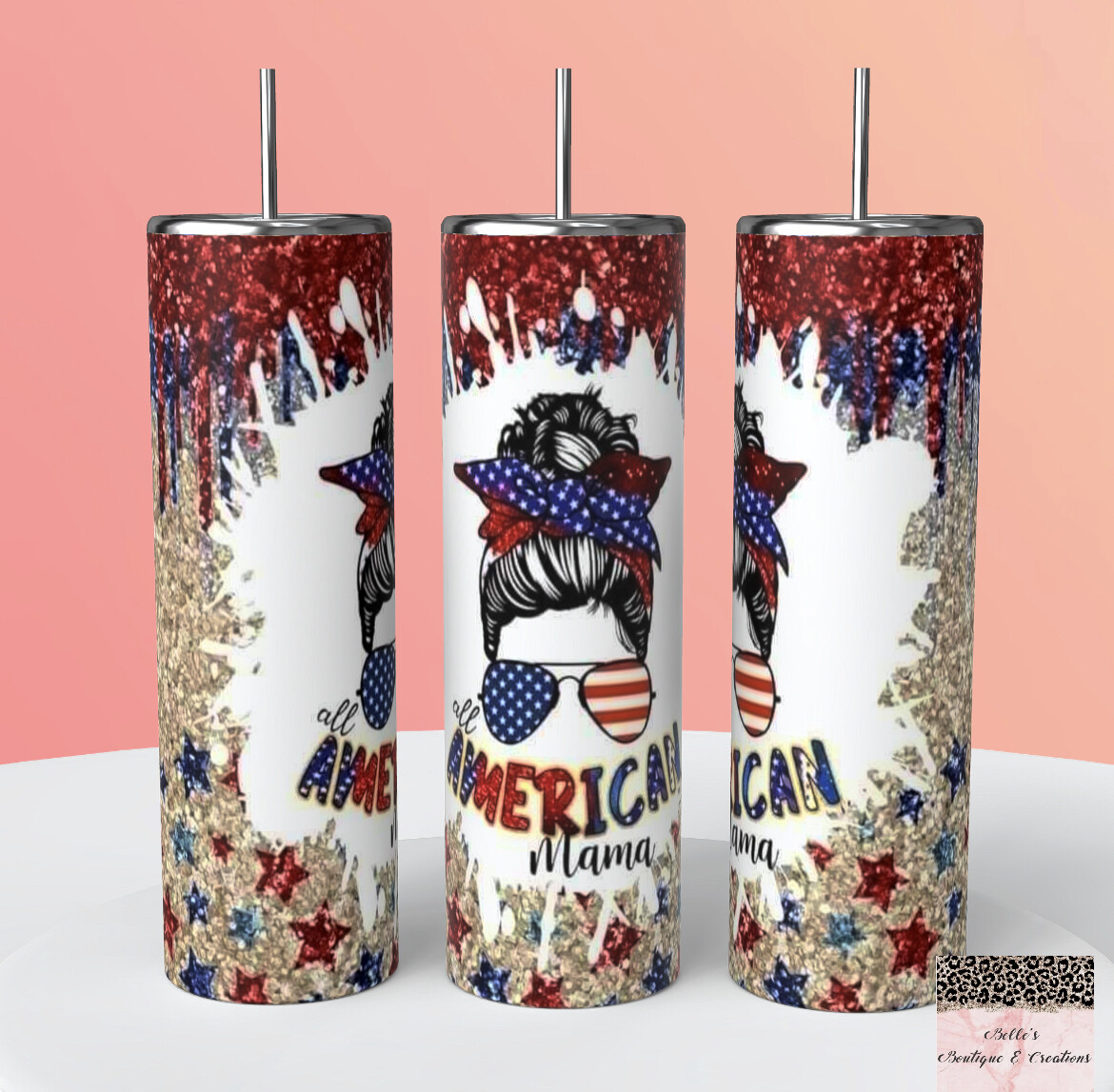 All American Mama Tumbler