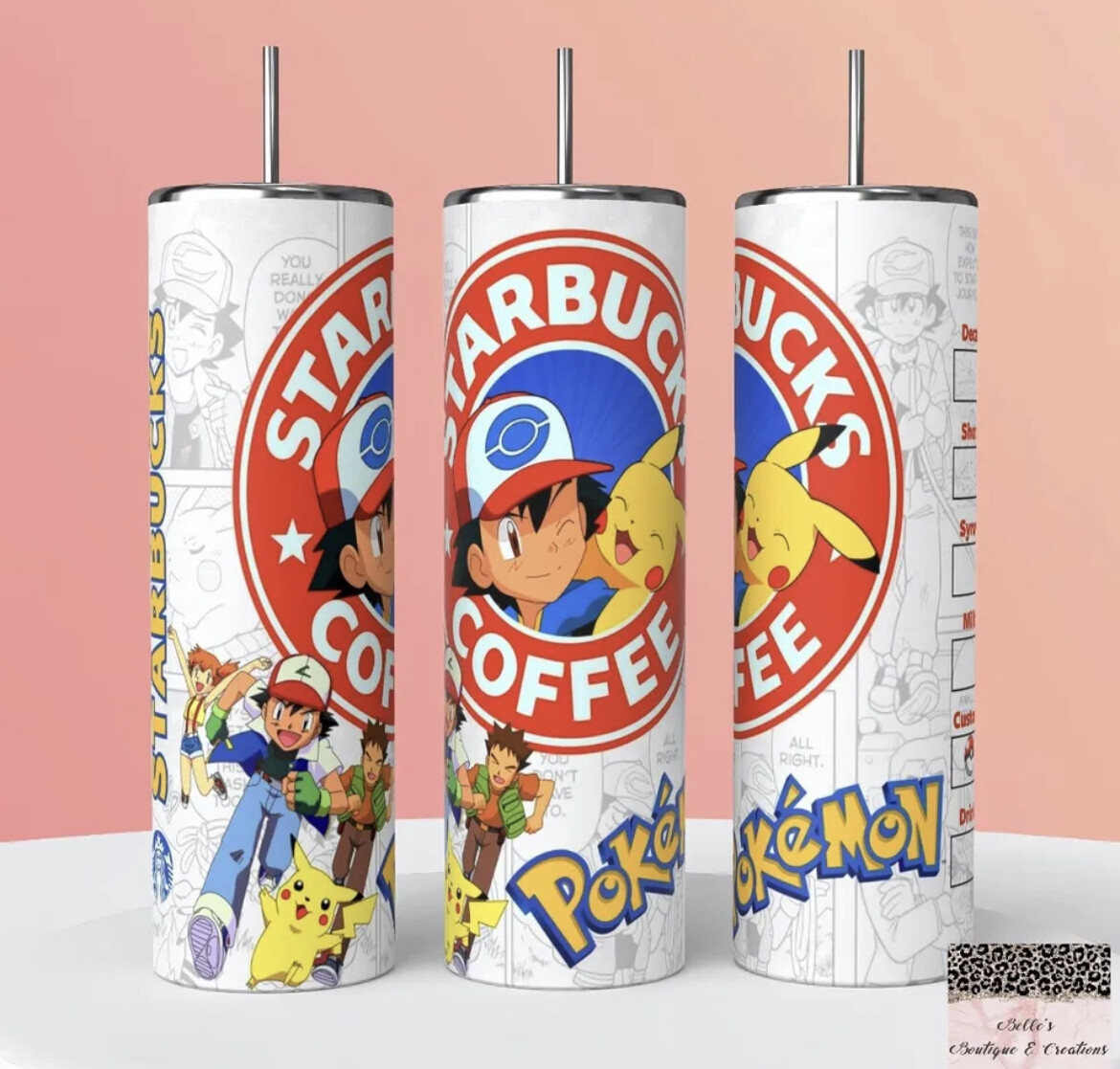 Pokémon Starbucks Tumbler