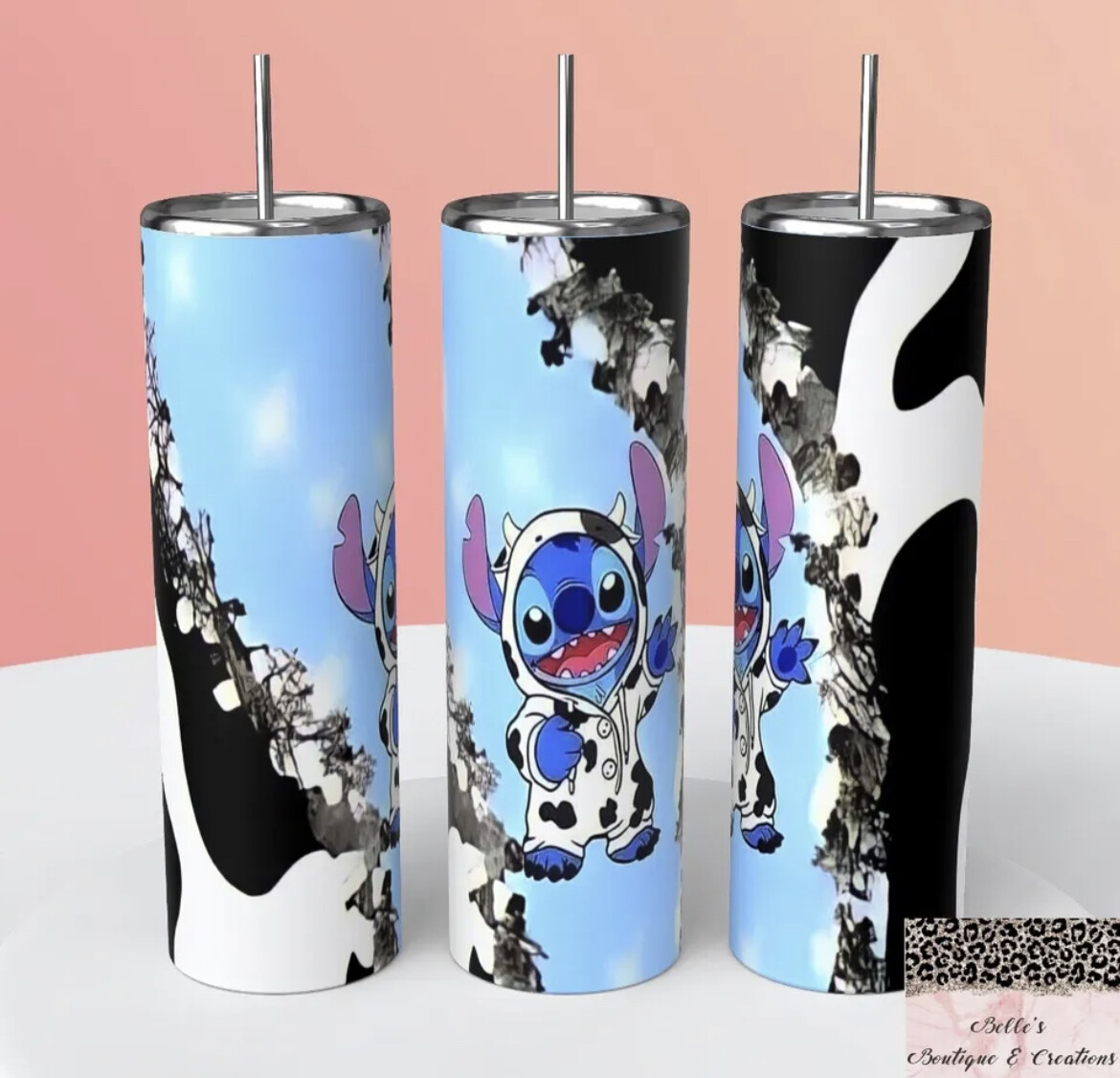 Stitch Cow Tumbler