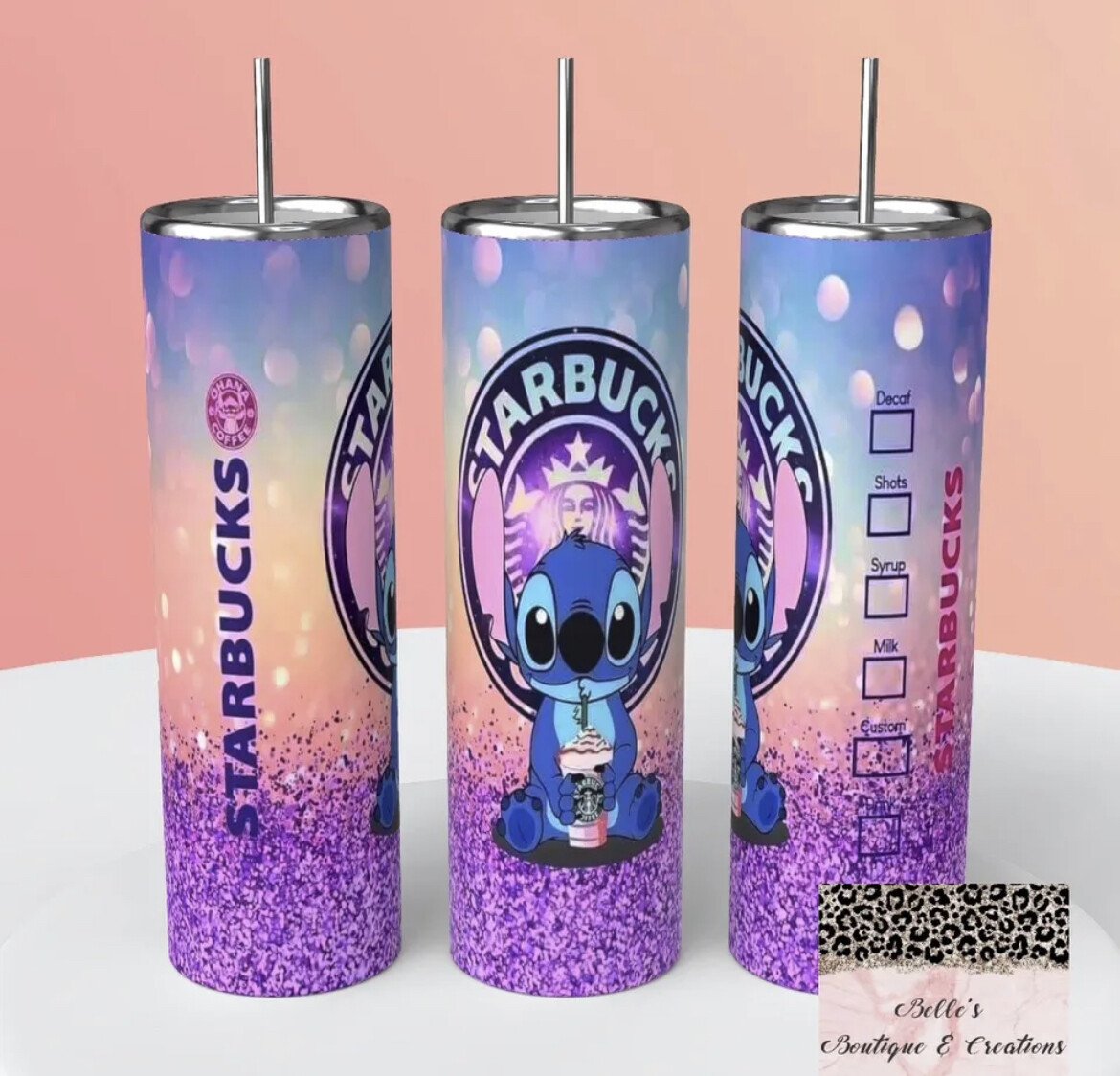 Stitch Starbucks Tumbler