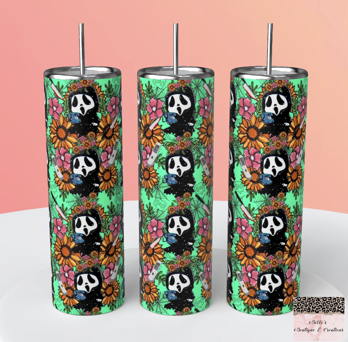 Ghostface Scream Tumbler