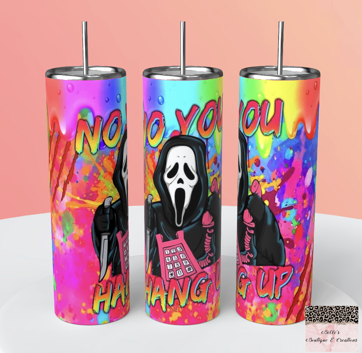 Ghostface Scream Tumbler