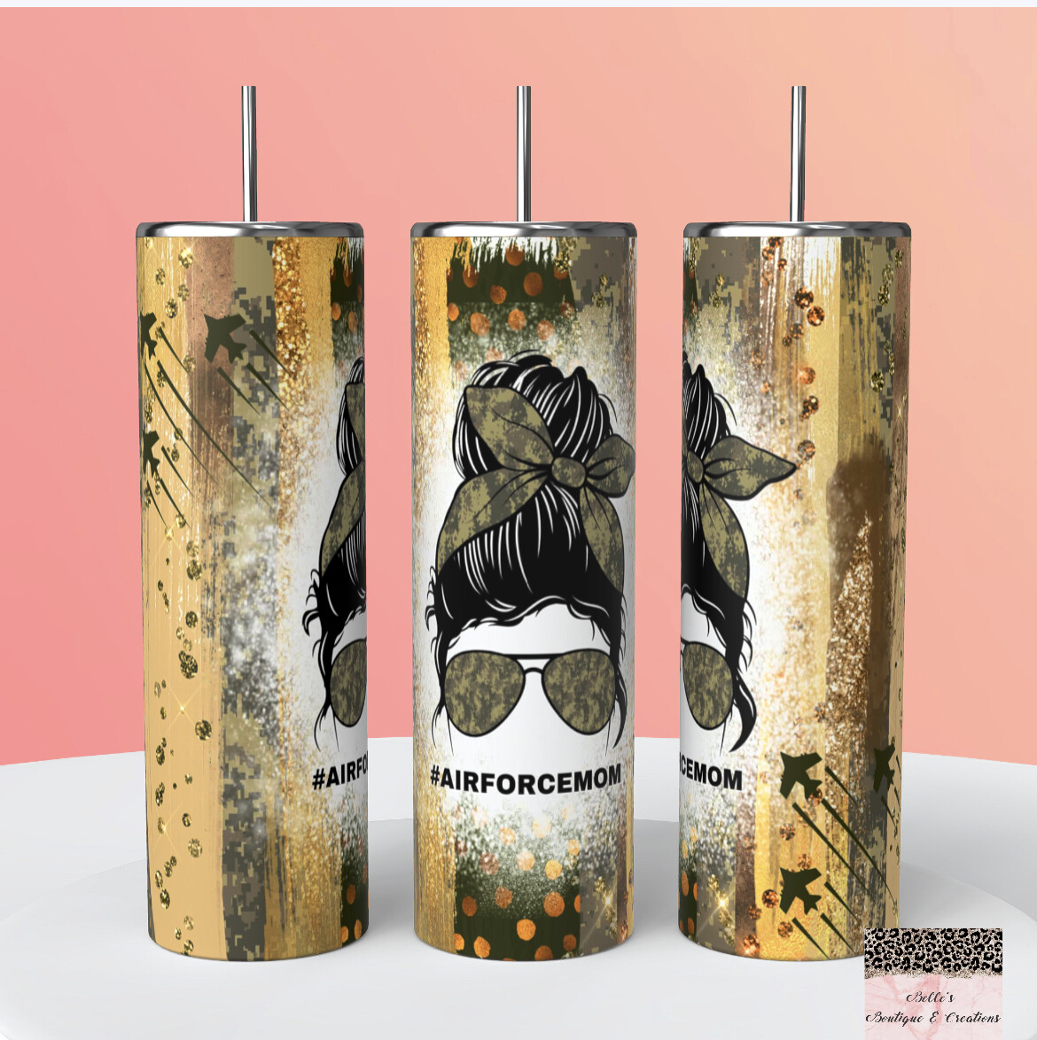 Air Force Mom Tumbler