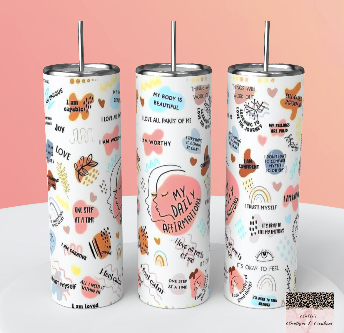 My Daily Affirmations Tumbler