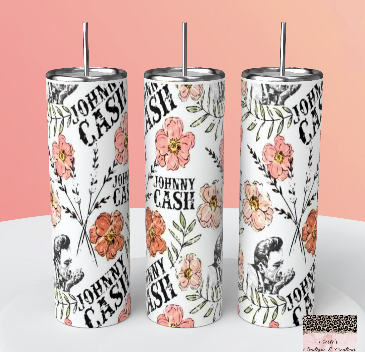 Johnny Cash Tumbler