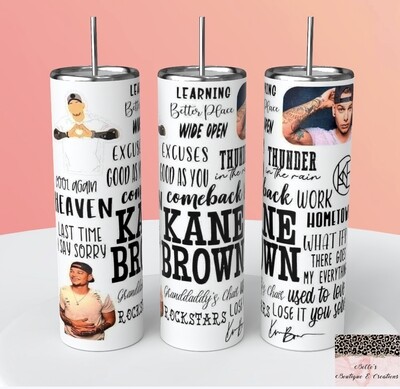 Kane Brown Tumbler