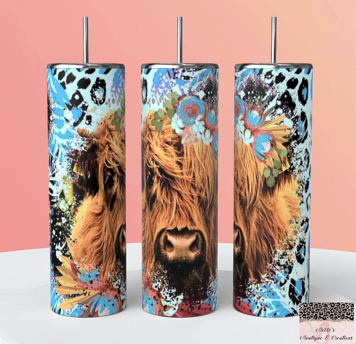 Highland Cow Tumbler