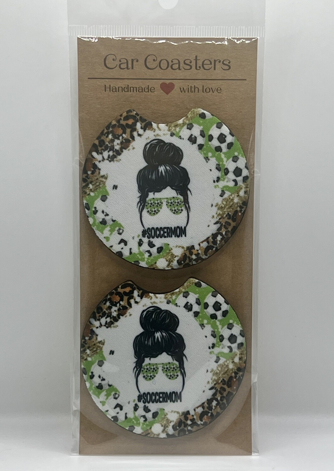 Soccer Mom Car Coasters