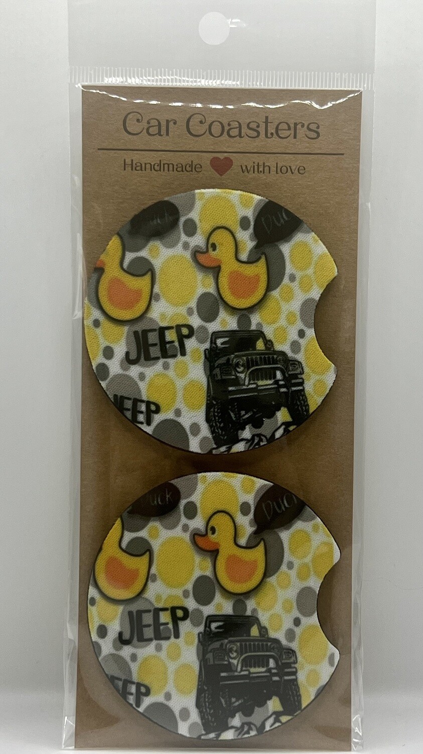 Jeep Car Coasters