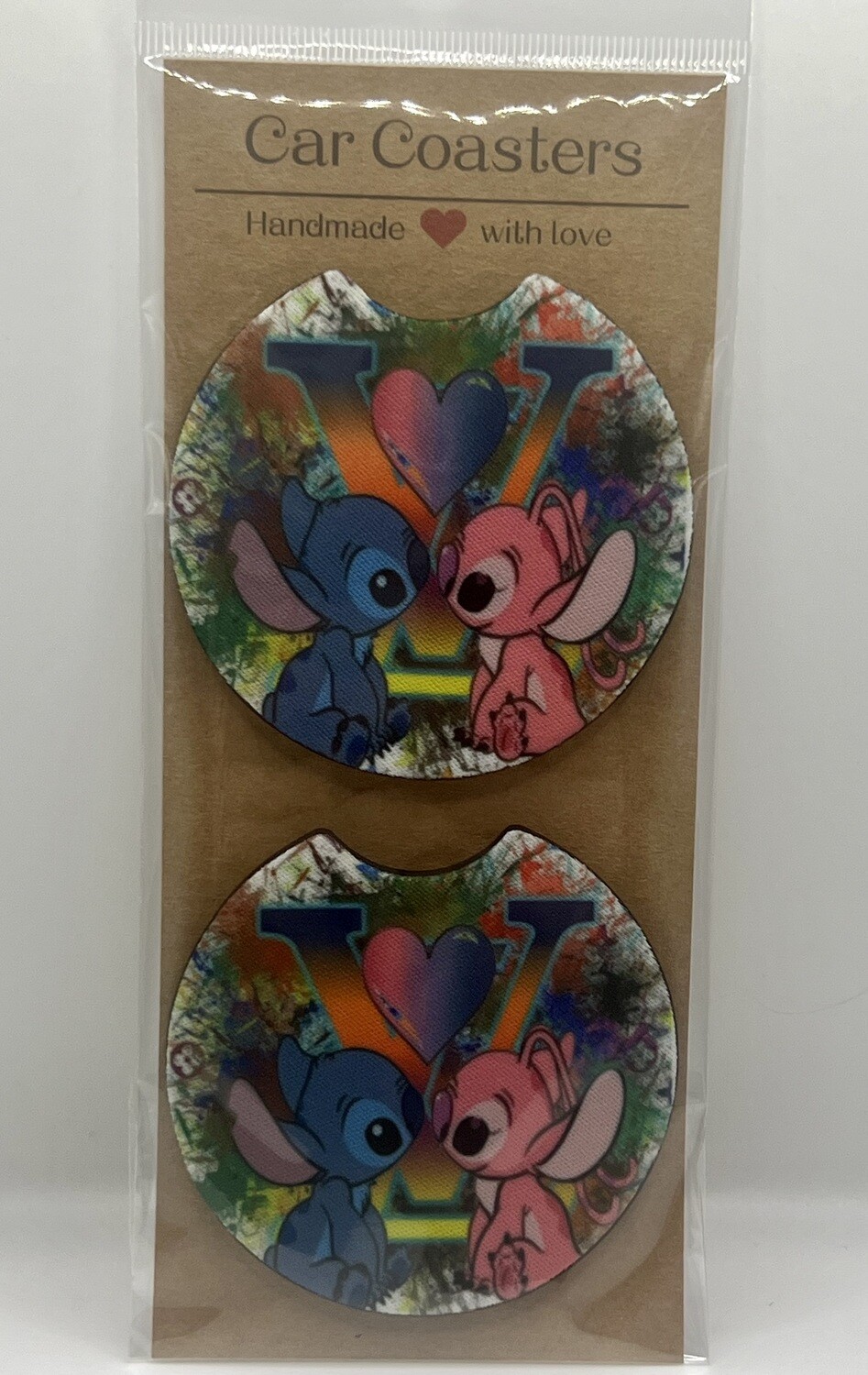 Stitch Car Coasters