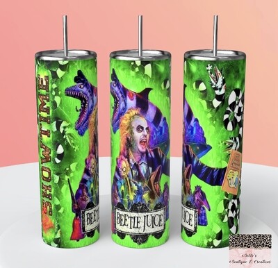 Beetlejuice Tumbler