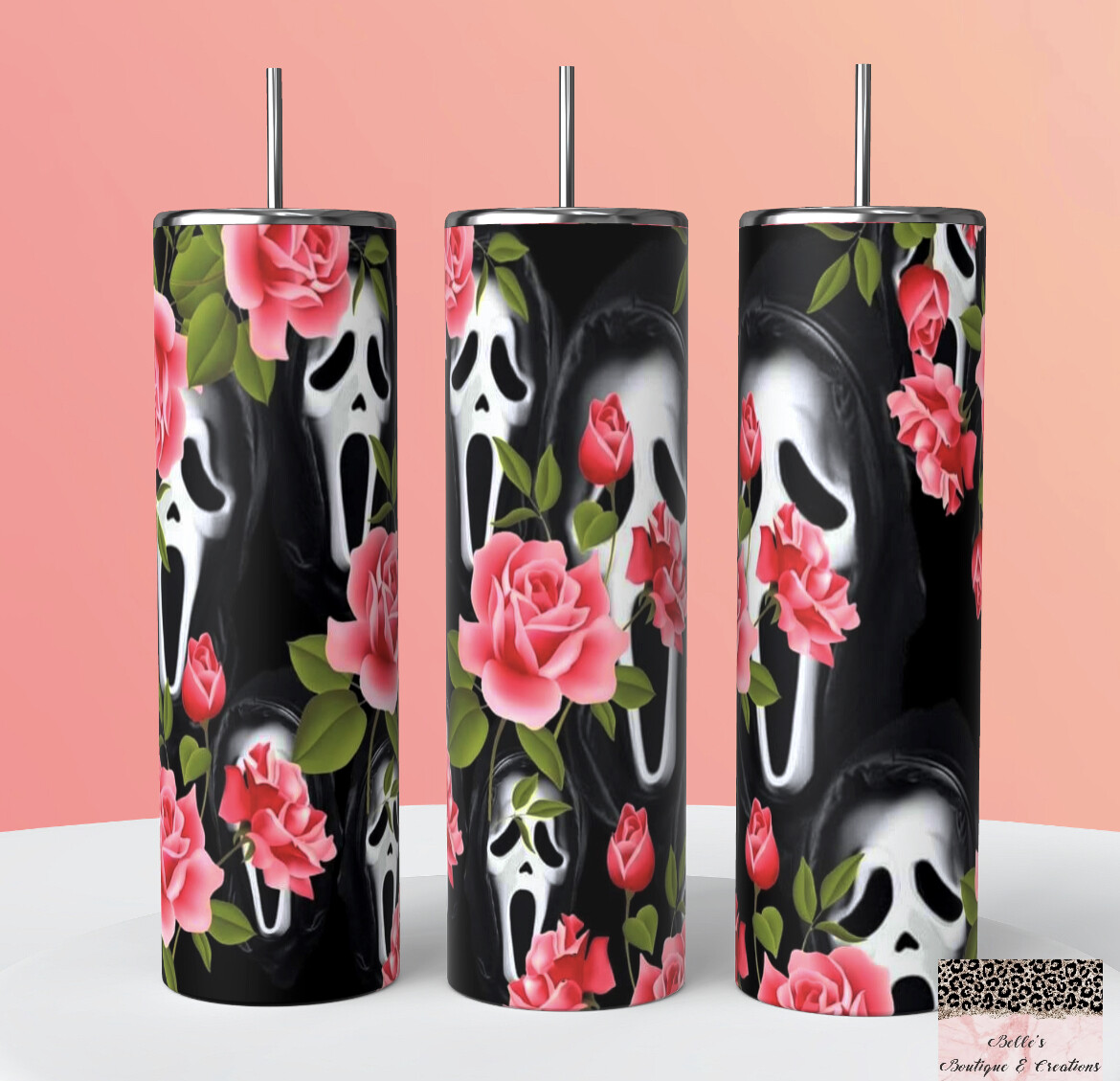 Ghostface Scream Tumbler