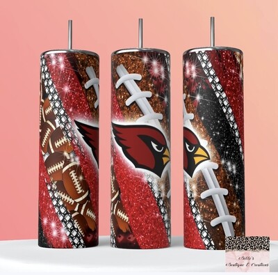 Cardinals Football Tumbler