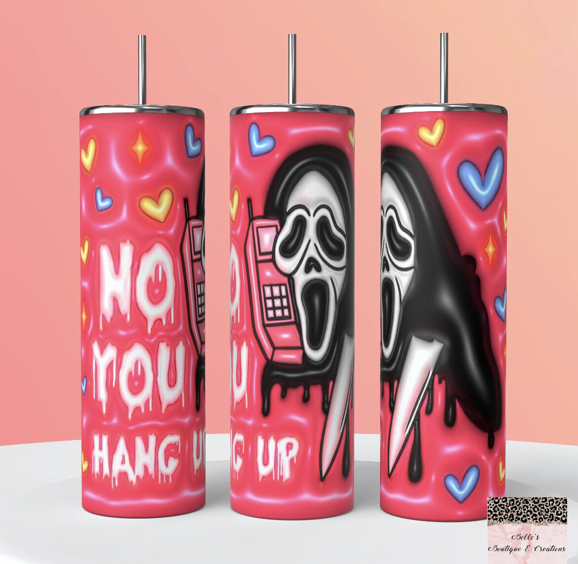 Ghostface Scream Tumbler