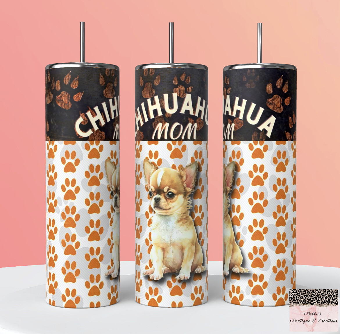 Chihuahua Mom Tumbler