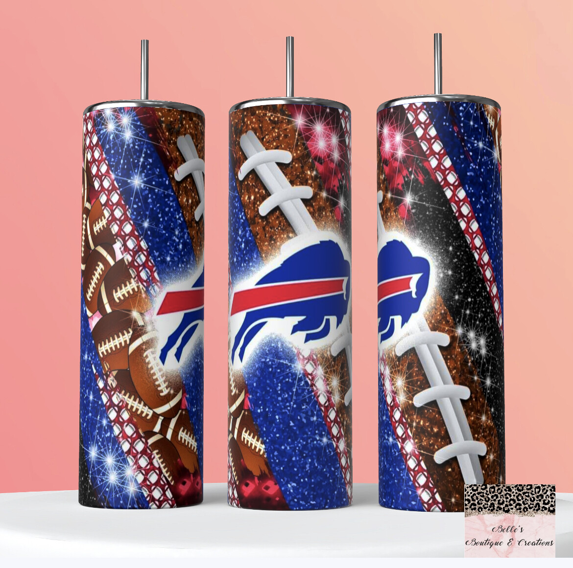 Buffalo Bills Football Tumbler