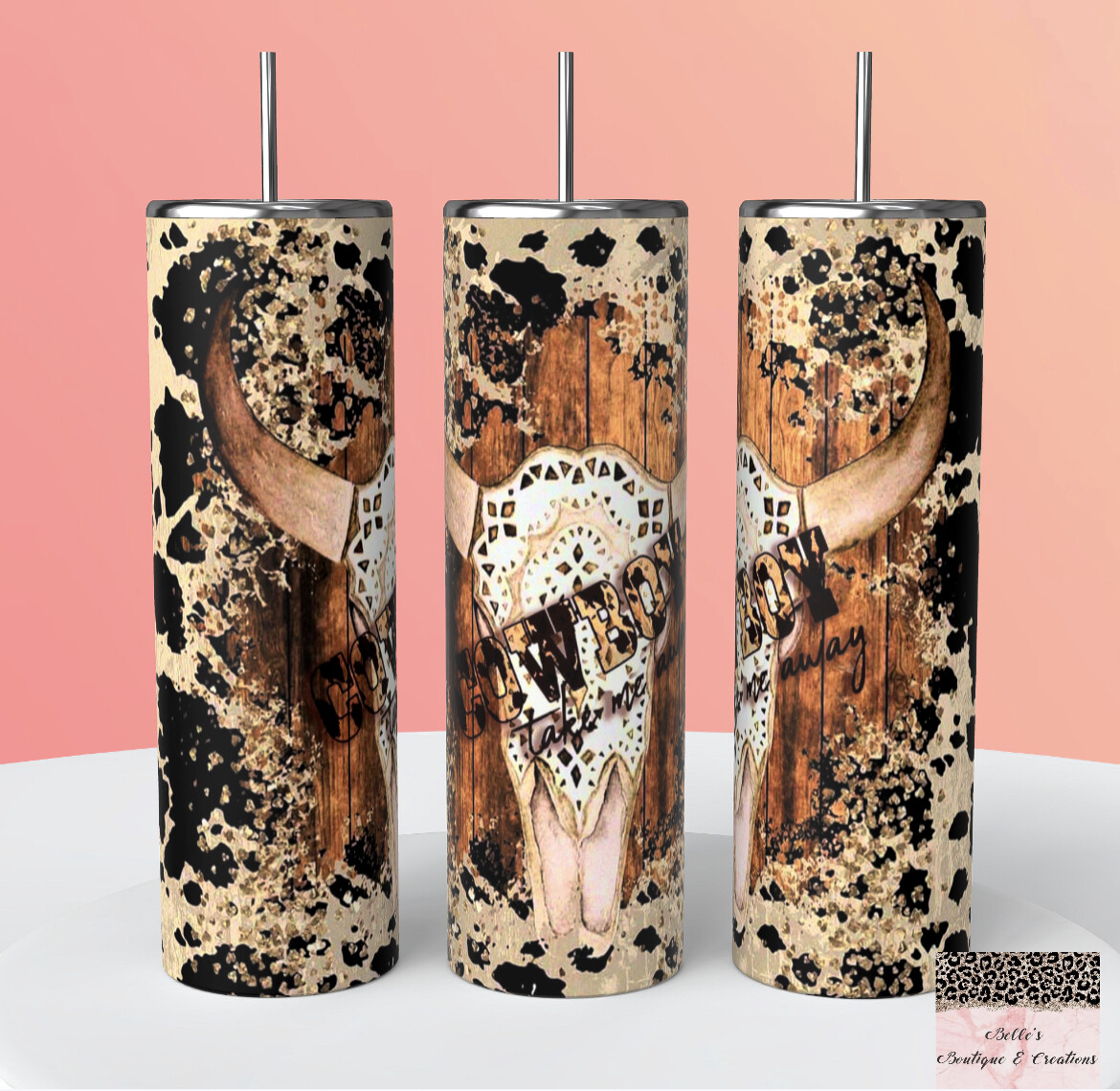 Cowboy Take Me Away Tumbler