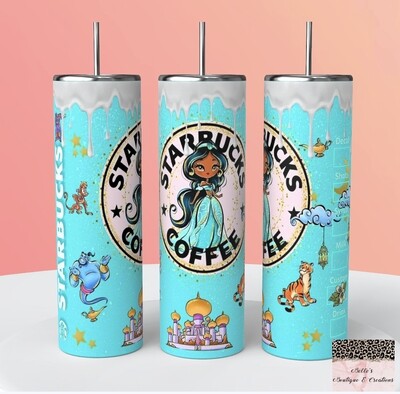 Princess Jasmine Starbucks Tumbler