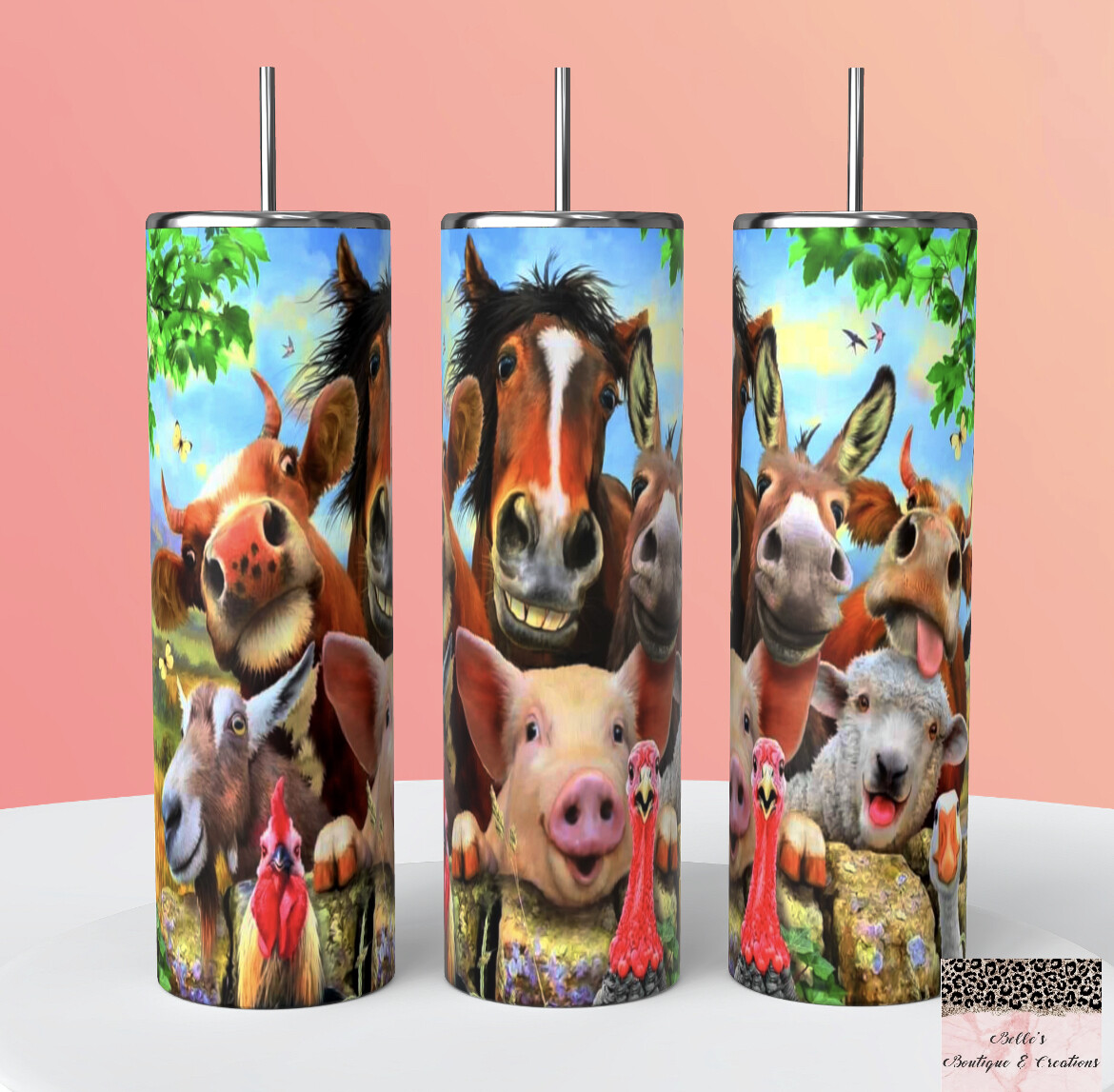 Farm Animals Tumbler