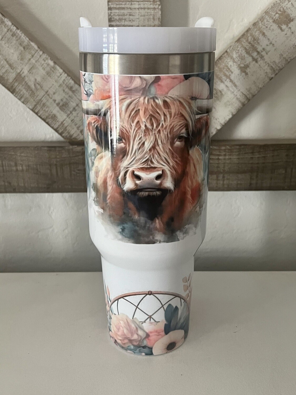 Highland Cow Tumbler