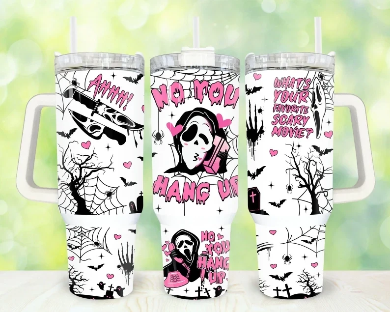Ghostface Scream Tumbler