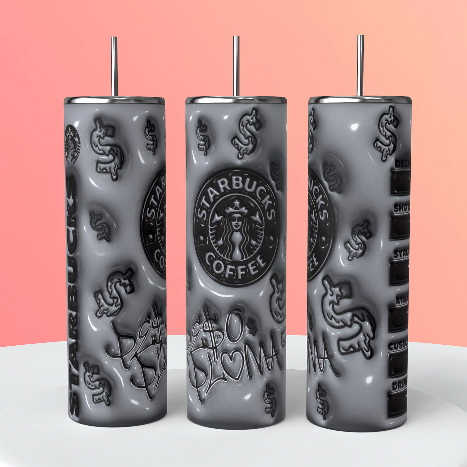 Peso Pluma Starbucks Tumbler