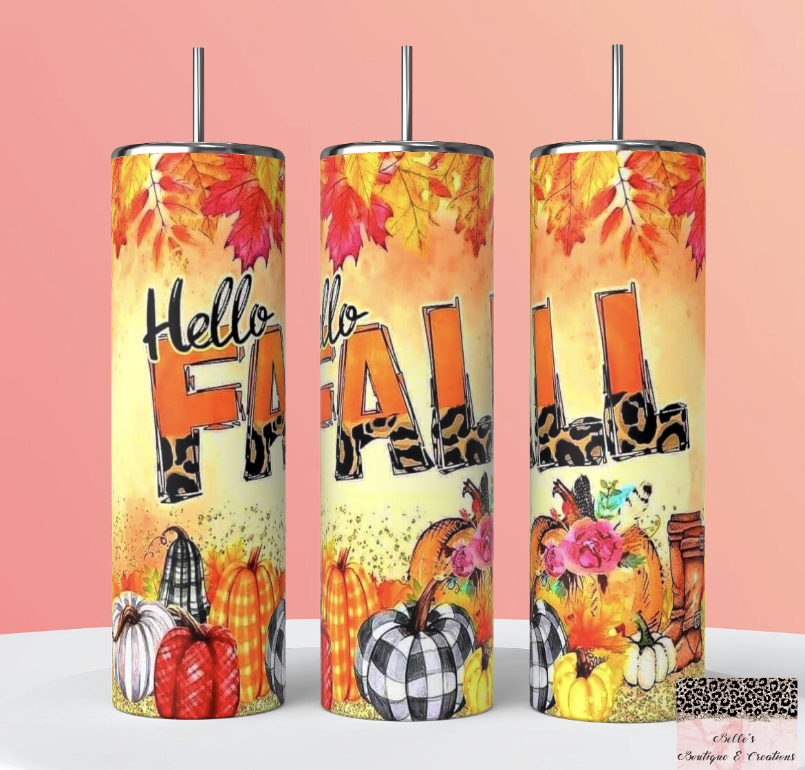 Hello Fall Tumbler