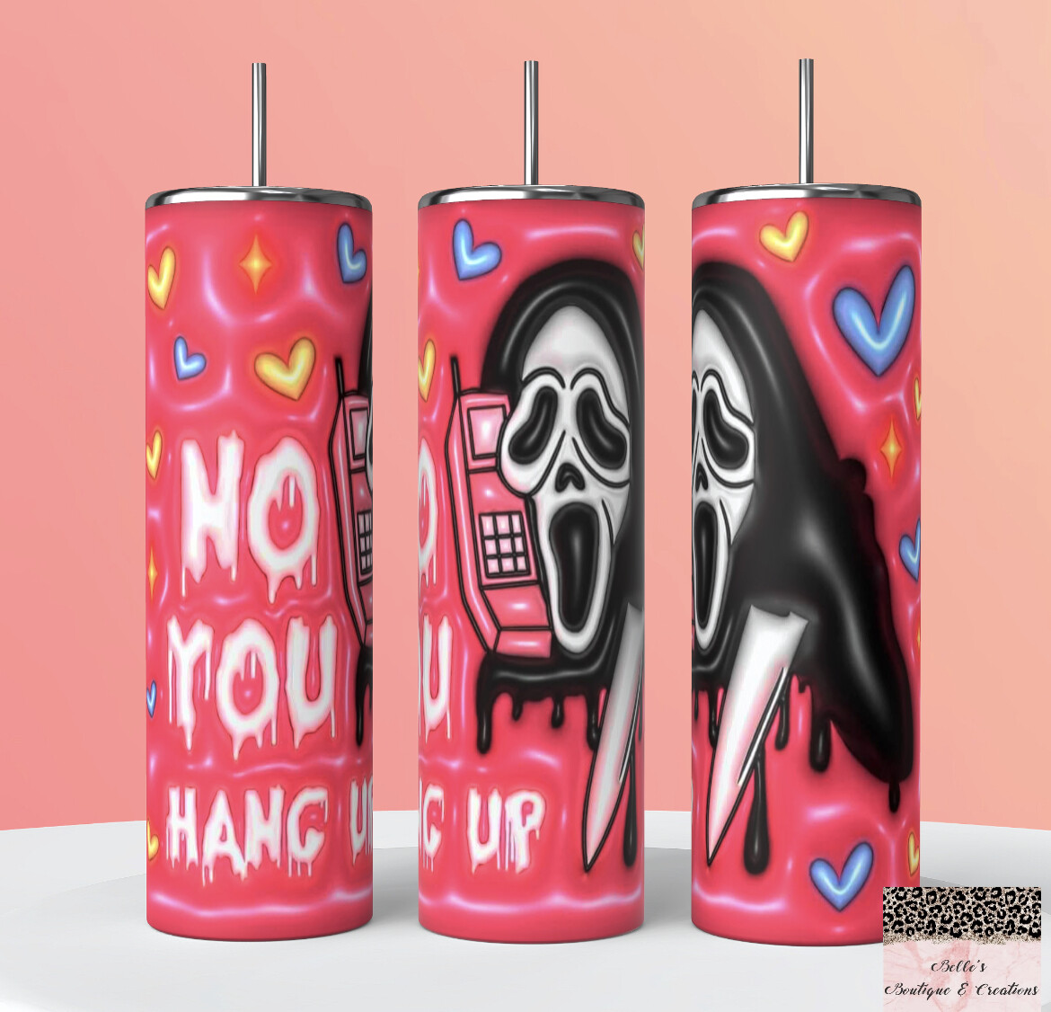 Ghostface Scream Tumbler