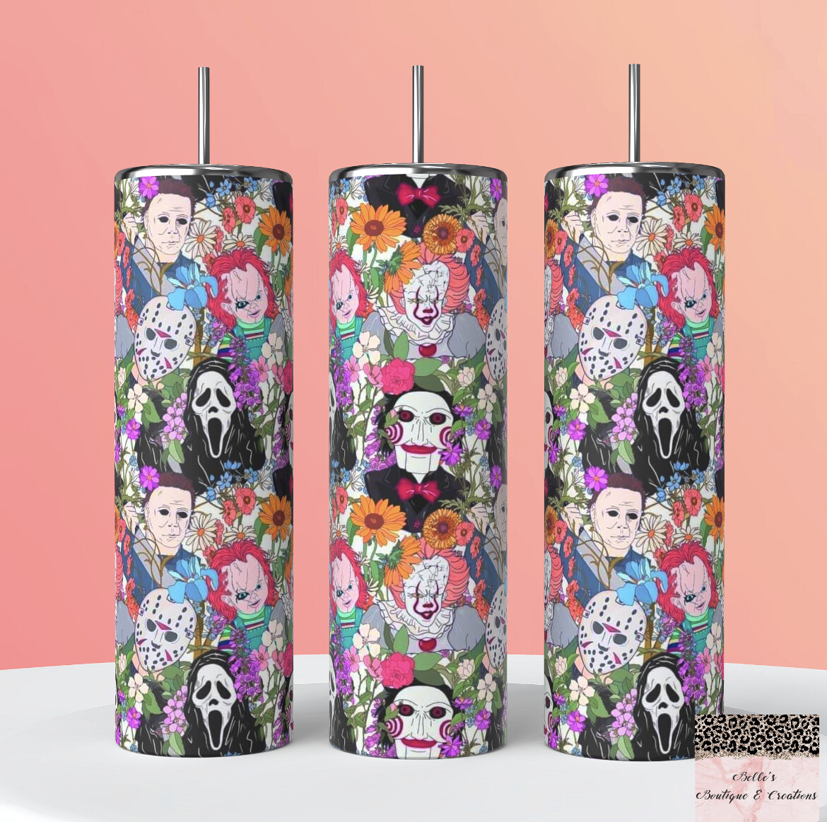 Horror Villains Tumbler