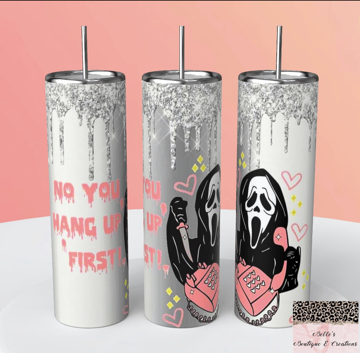 Ghostface Scream Tumbler