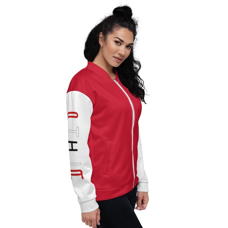 215 Phila Red Bomber Jacket