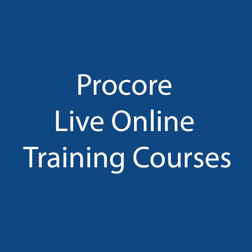 Procore Live Online Training Courses