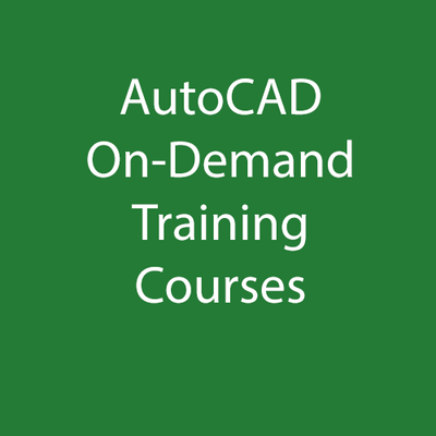 AutoCAD On-Demand Training Courses