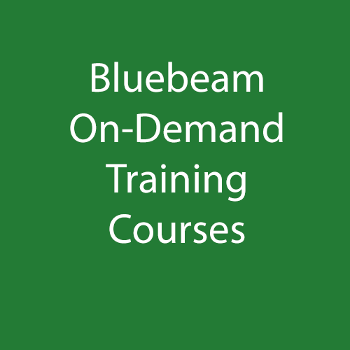 Bluebeam Revu On-Demand Training Courses