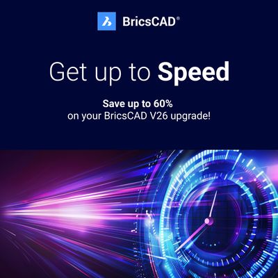BricsCAD Upgrade Promotion